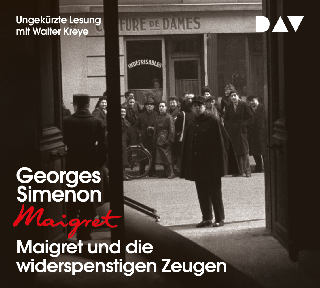 Maigret und die widerspenstigen Zeugen, 4 Audio-CD main product photo