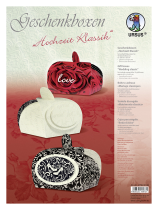 URSUS Geschenkboxen "Hochzeit Klassik"