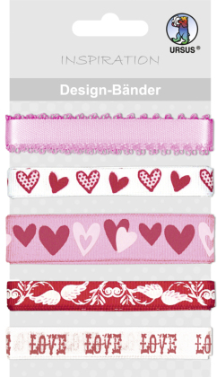 URSUS 5 Design-Bänder "Liebe"