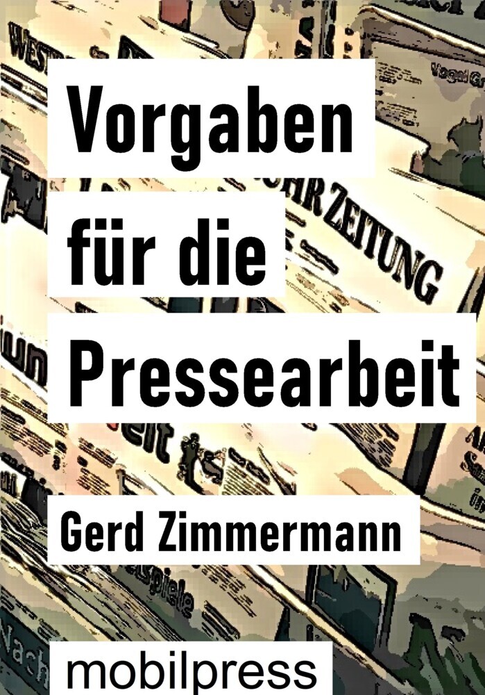 Vorgaben für die Pressearbeit main product photo