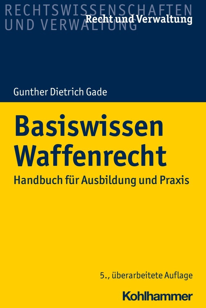 Basiswissen Waffenrecht main product photo
