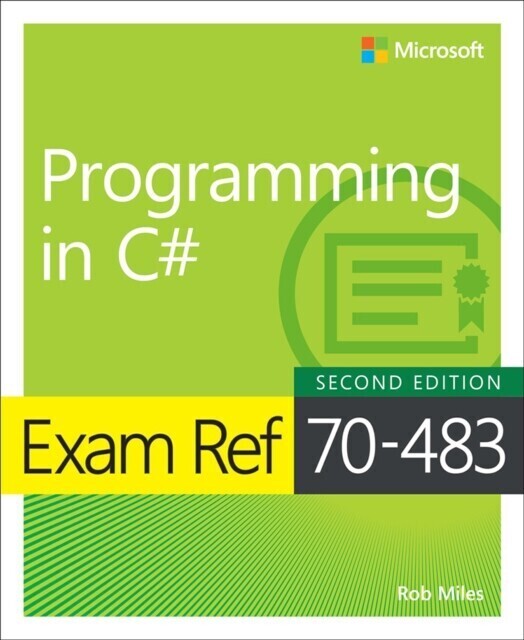 Exam Ref 70-483 Programming in C# main product photo
