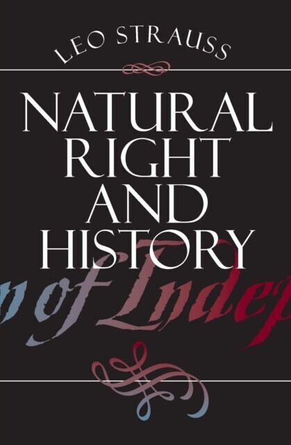 Natural Right and History main product photo