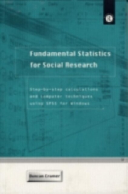 Fundamental Statistics for Social Research main product photo