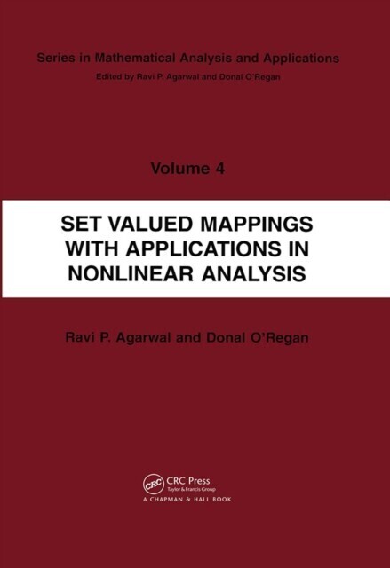 Set Valued Mappings with Applications in Nonlinear Analysis main product photo