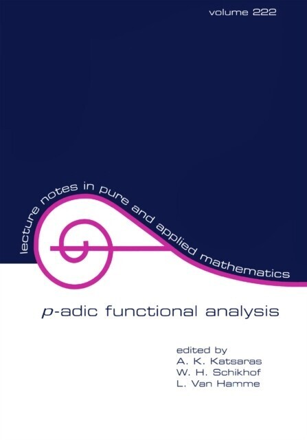 P-Adic Functional Analysis main product photo