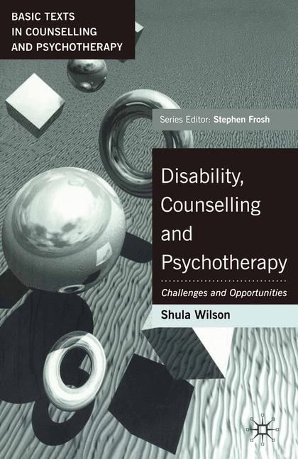 Disability, Counselling and Psychotherapy main product photo