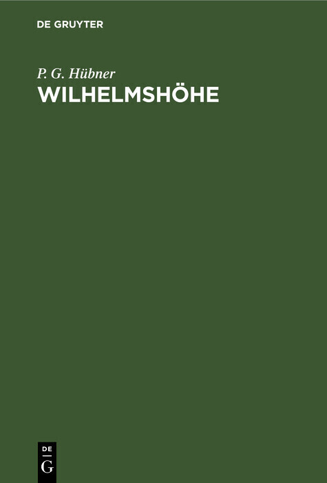 Wilhelmshöhe main product photo