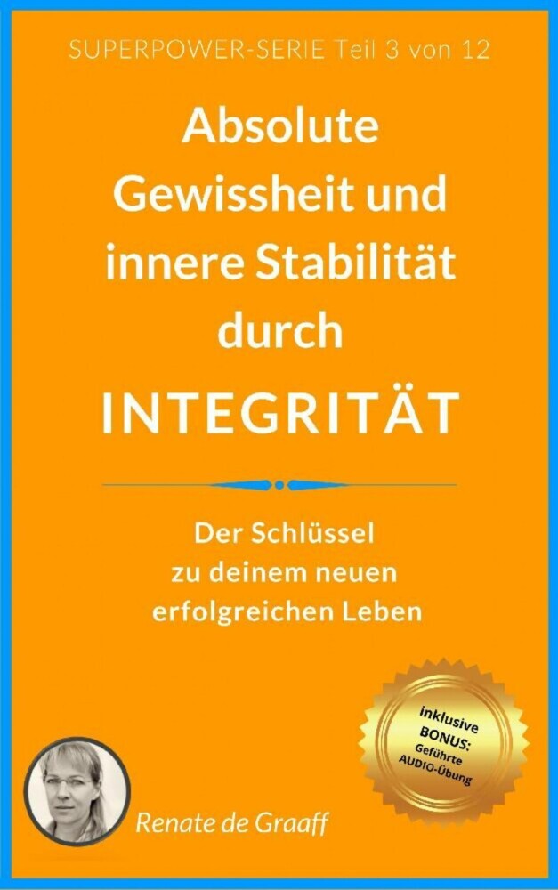 INTEGRITÄT - absolute Gewissheit & Stabilität main product photo