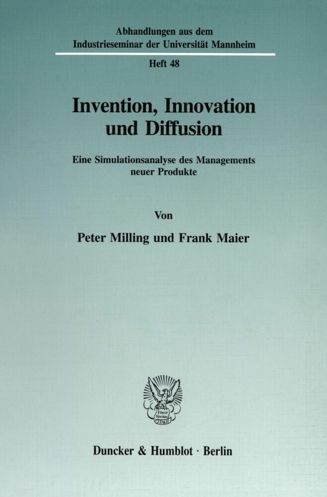 Invention, Innovation und Diffusion. main product photo