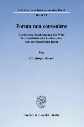 Forum non conveniens.