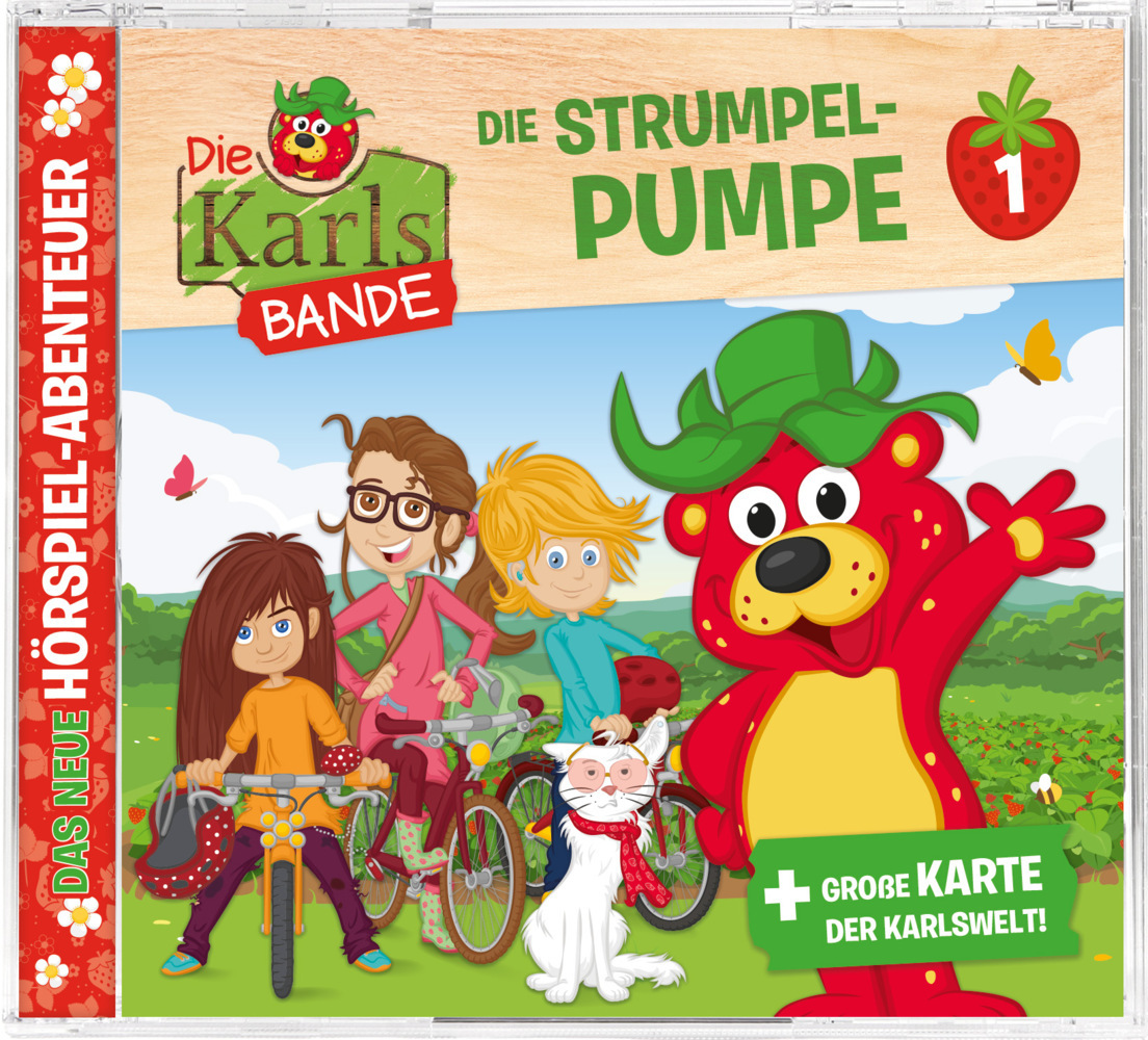Die Karls Bande - Die Strumpel-Pumpe, 1 Audio-CD main product photo