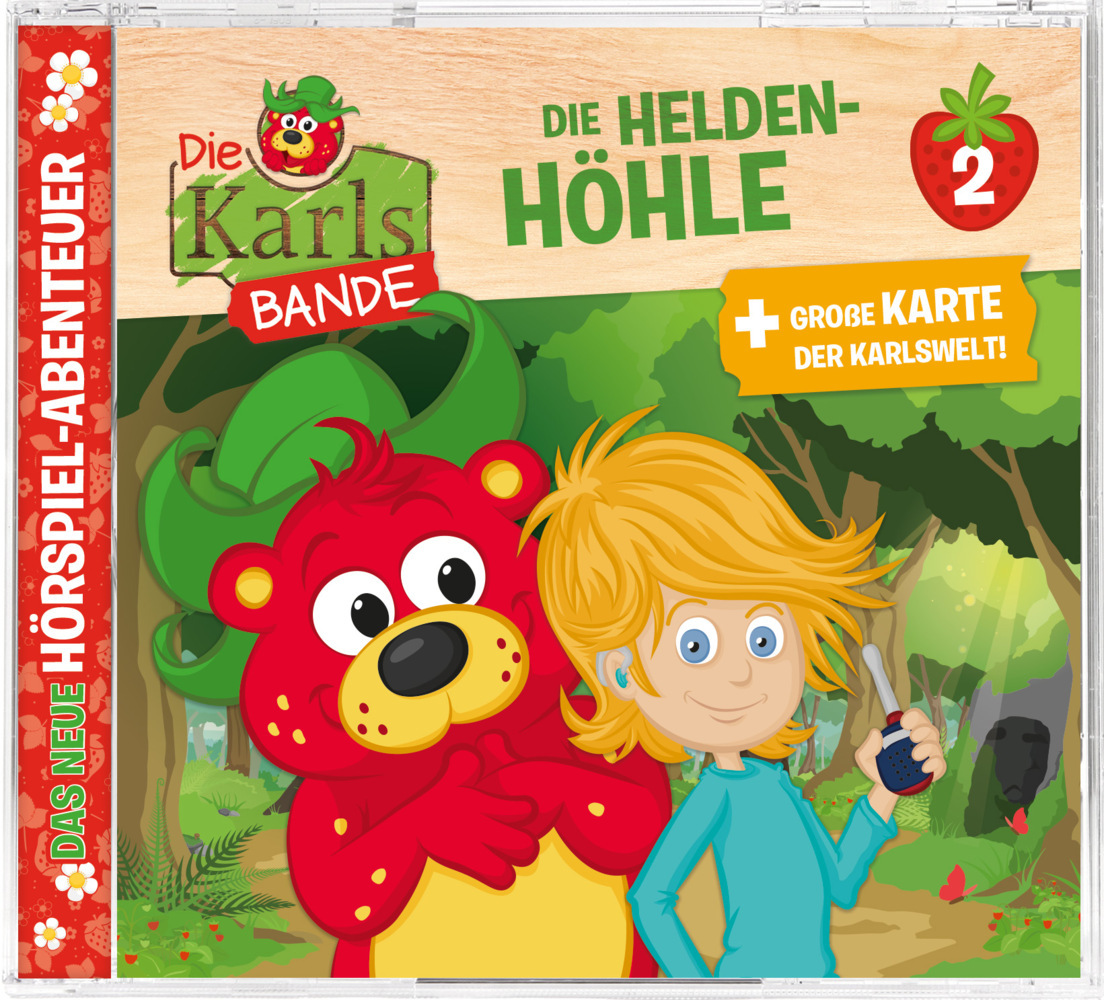 Die Karls Bande - Die Helden-Höhle, 1 Audio-CD main product photo