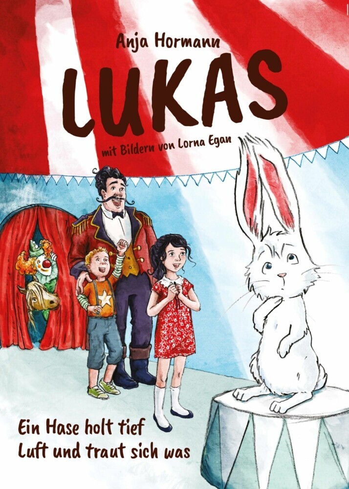 Lukas - Ein Hase holt tief Luft und traut sich was main product photo