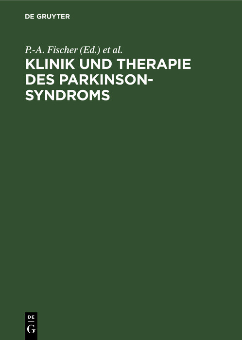 Klinik und Therapie des Parkinson-Syndroms main product photo
