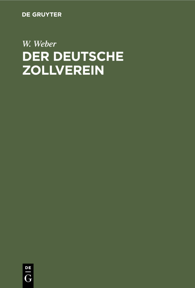 Der deutsche Zollverein main product photo
