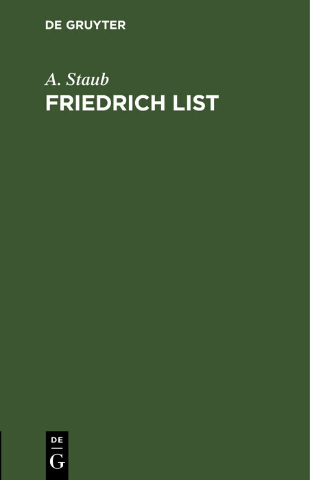 Friedrich List main product photo