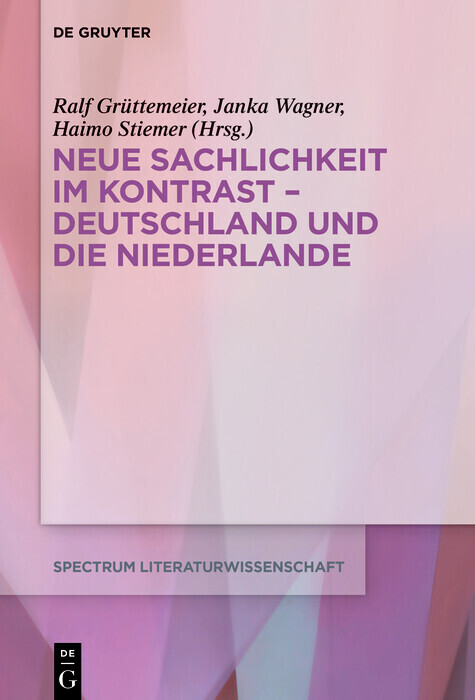 Neue Sachlichkeit im Kontrast - Deutschland und die Niederlande main product photo