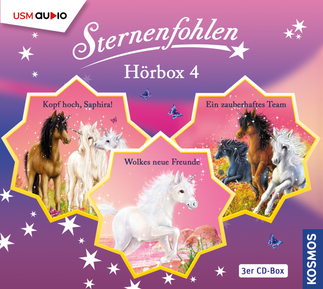 Die große Sternenfohlen Hörbox Folgen 10-12 (3 Audio CDs), 3 Audio-CD main product photo