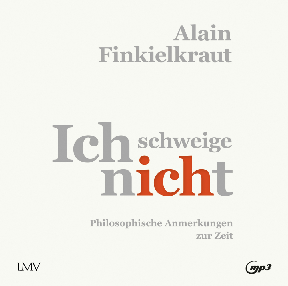 Ich schweige nicht, 1 Audio-CD, 1 MP3 main product photo