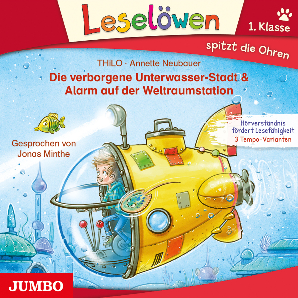 Die verborgene Unterwasser-Stadt & Alarm auf der Weltraumstation, Audio-CD main product photo