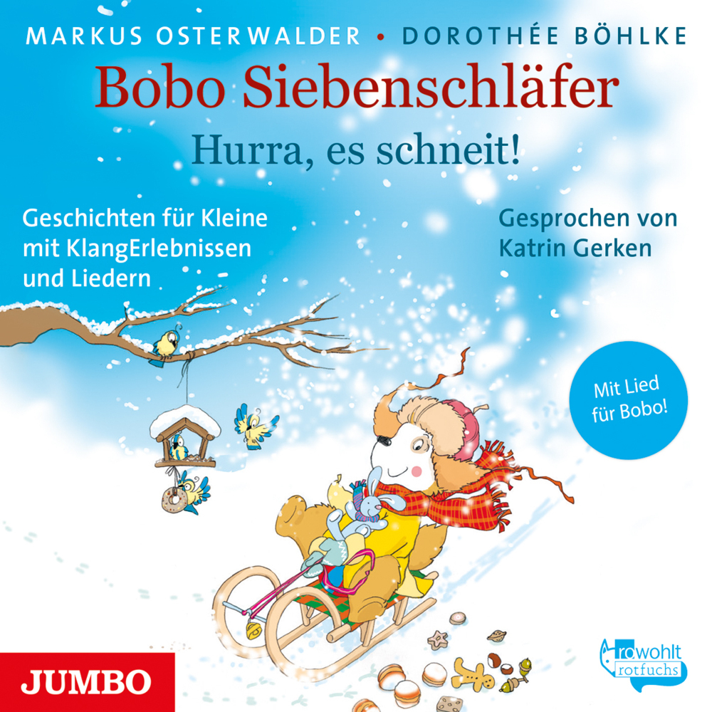 Bobo Siebenschläfer. Hurra, es schneit!, Audio-CD main product photo