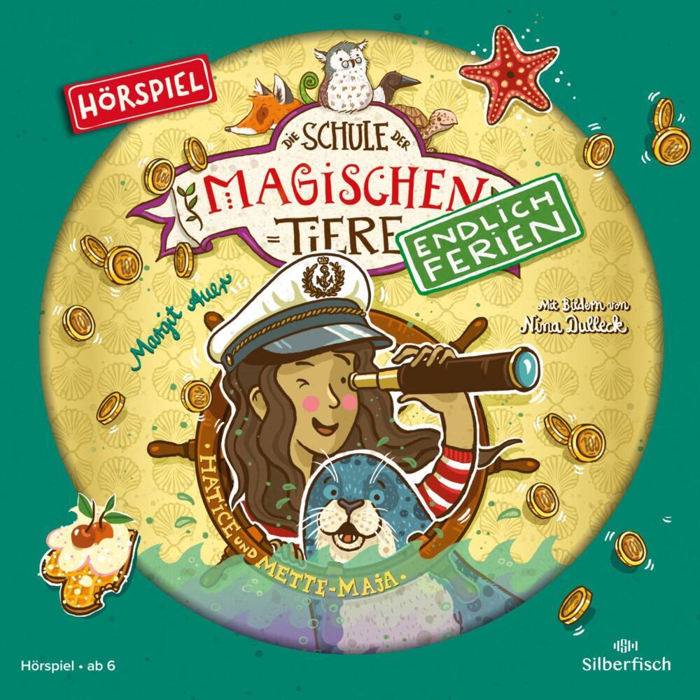 Die Schule der magischen Tiere - Endlich Ferien - Hörspiele 6: Hatice und Mette-Maja - Das Hörspiel, 1 Audio-CD main product photo