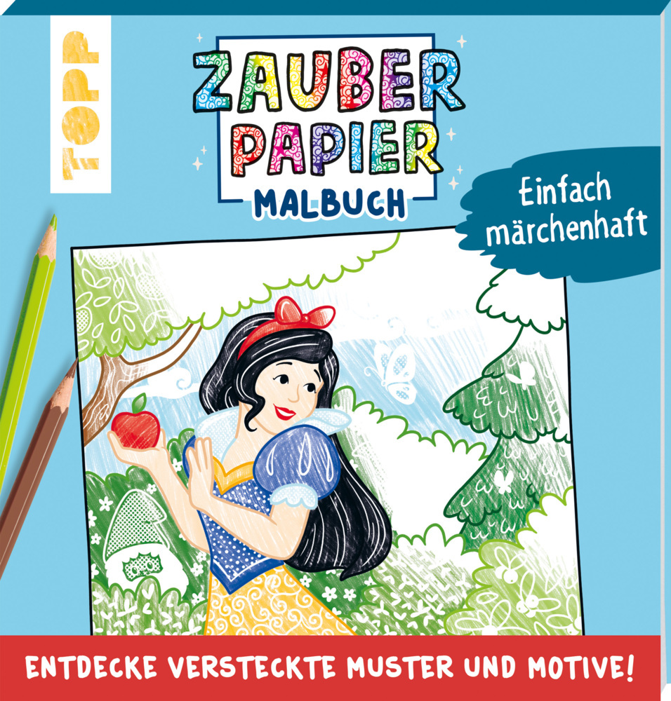 Zauberpapier Malbuch Einfach märchenhaft main product photo