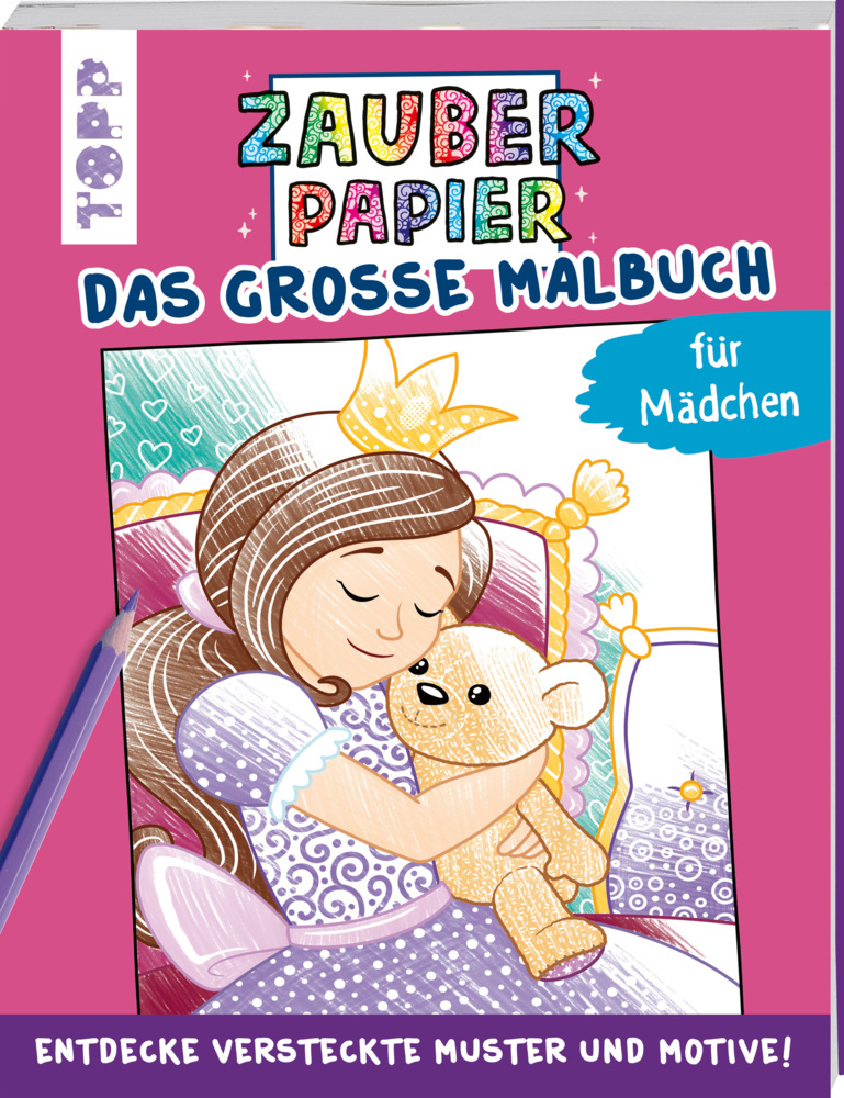 Zauberpapier - Das große Malbuch - für Mädchen main product photo