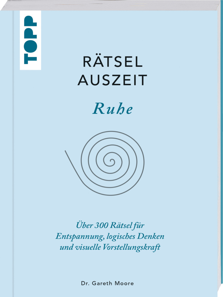 RätselAuszeit - Ruhe. Über 300 Rätsel für Entspannung, logisches Denken und visuelle Vorstellungskraft main product photo