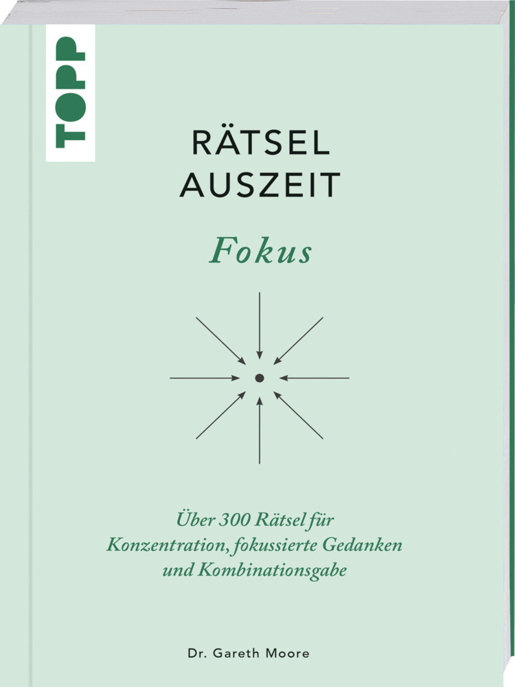 RätselAuszeit - Fokus. Über 300 Rätsel für Konzentration, klare Gedanken und Kombinationsgabe main product photo