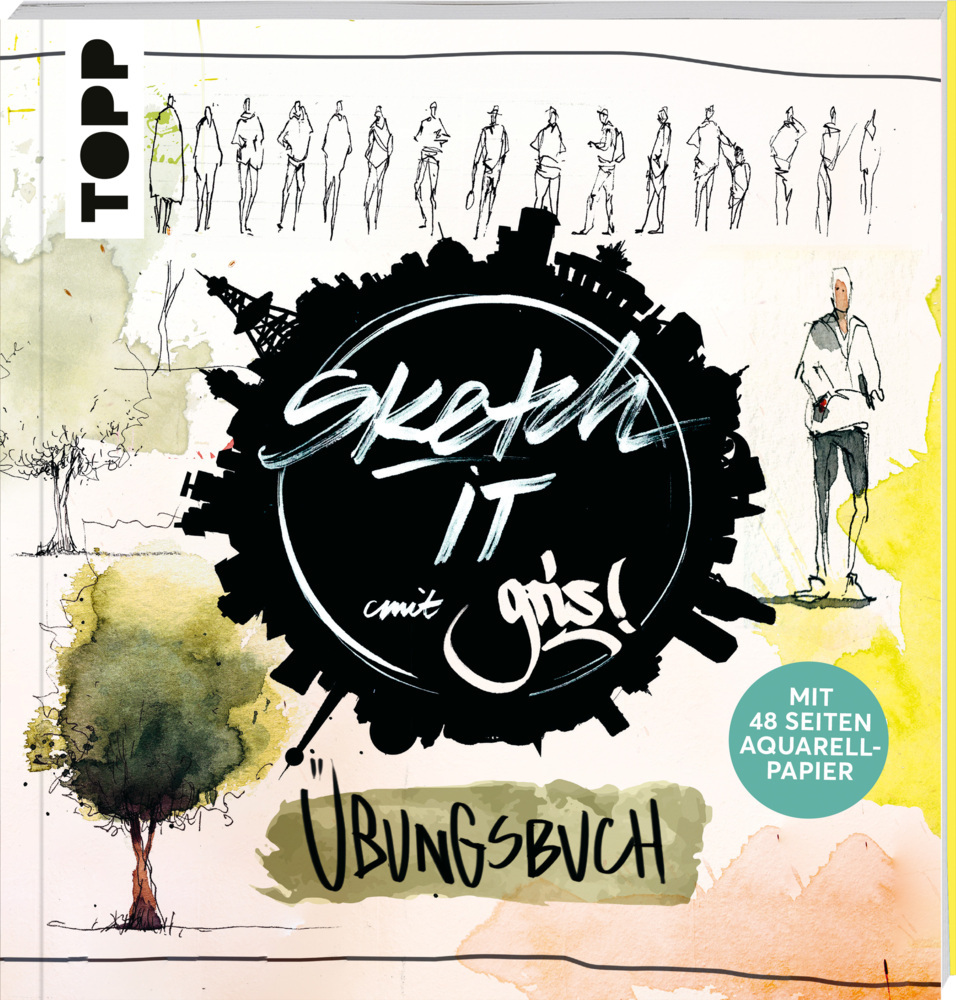 Sketch it! Übungsbuch main product photo