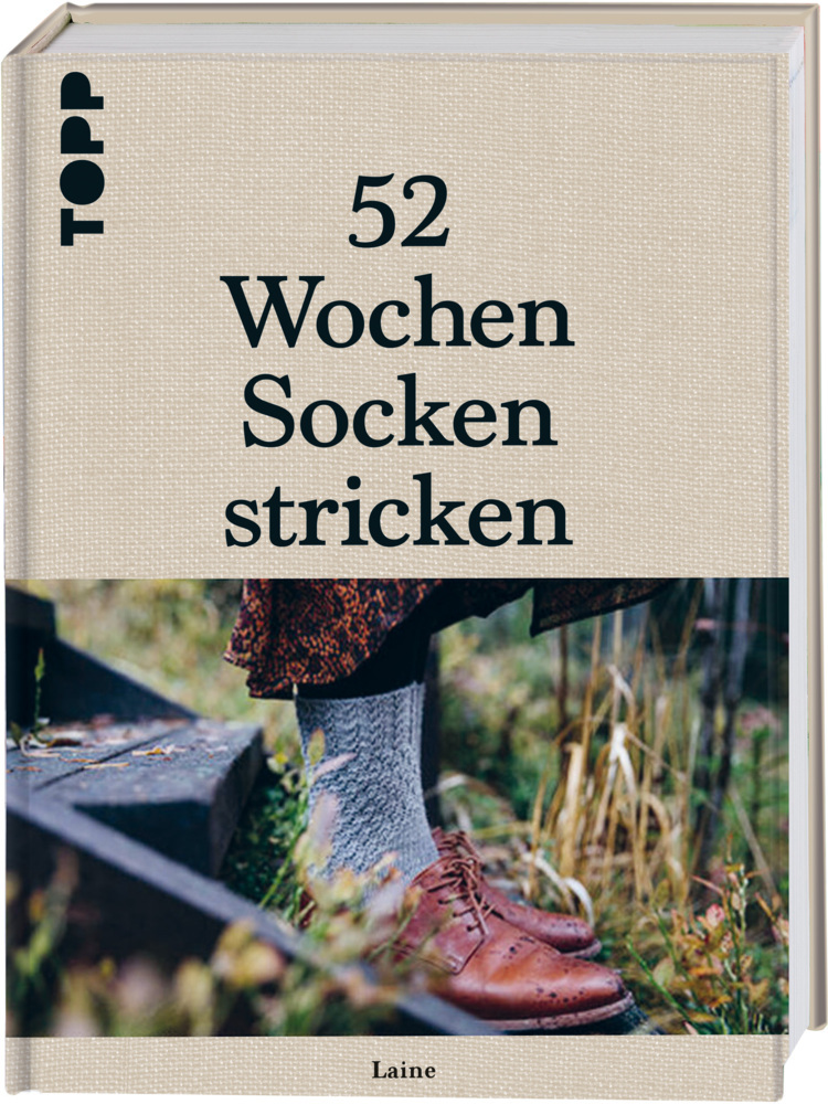 52 Wochen Socken stricken. Die schönsten Stricksocken internationaler Designerinnen des Laine Magazines main product photo