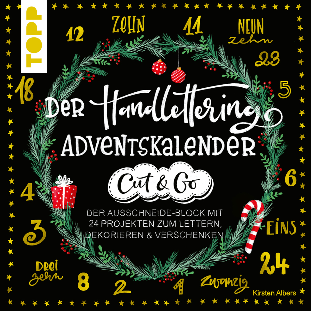 Der Handlettering-Adventskalender - Cut & Go main product photo