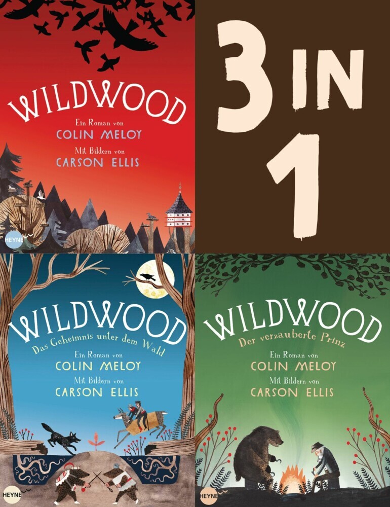 Die Wildwood-Chroniken Band 1-3: Wildwood / Das Geheimnis unter dem Wald / Der verzauberte Prinz (3in1-Bundle) main product photo