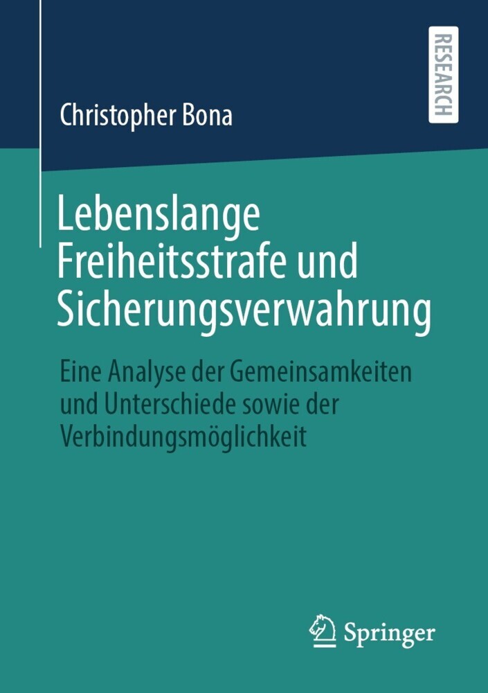 Lebenslange Freiheitsstrafe und Sicherungsverwahrung main product photo