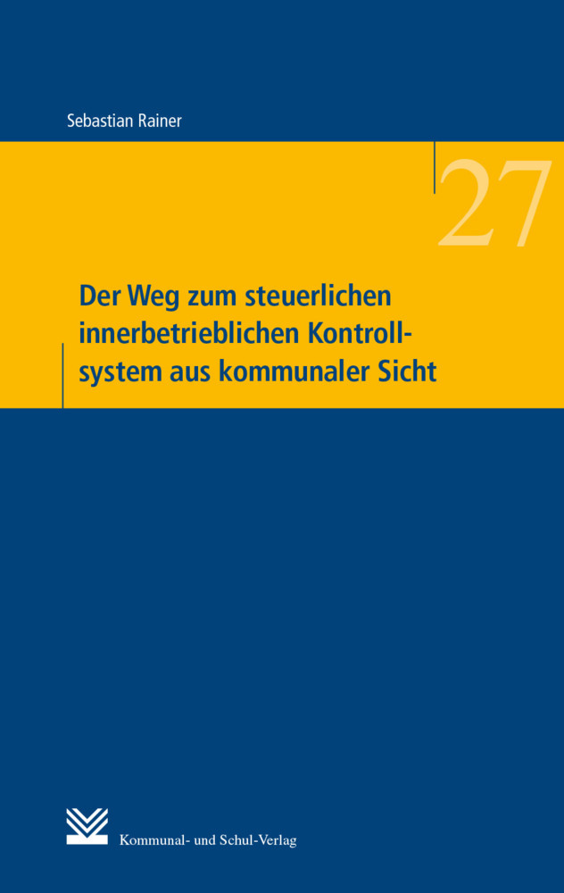 Der Weg zum steuerlichen innerbetrieblichen Kontrollsystem aus kommunaler Sicht main product photo