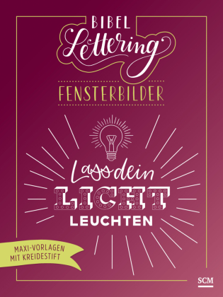 Bibel-Lettering Fensterbilder