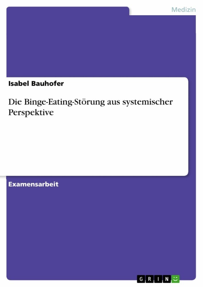 Die Binge-Eating-Störung aus systemischer Perspektive main product photo