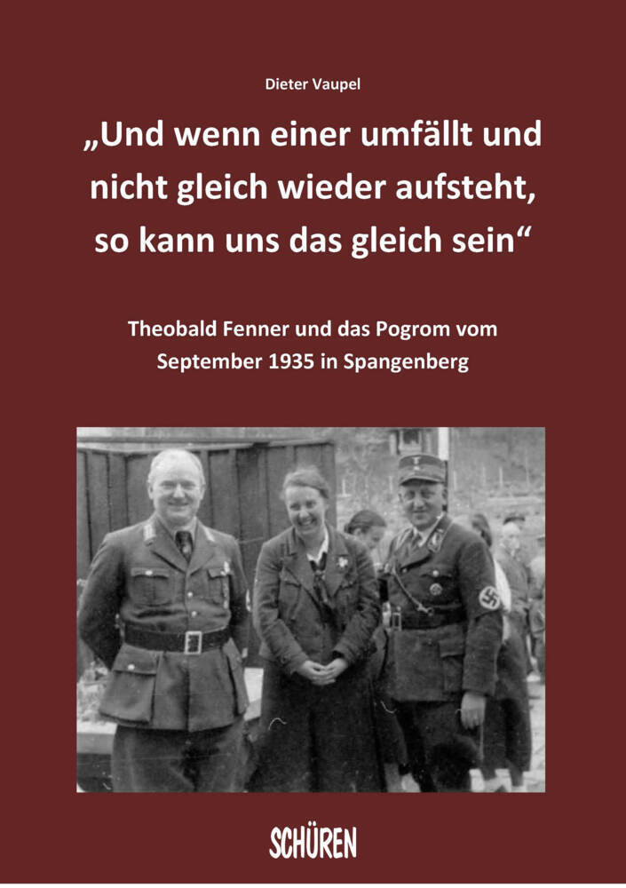 "Und wenn einer umfällt und nicht gleich wieder aufsteht, so kann uns das gleich sein" main product photo