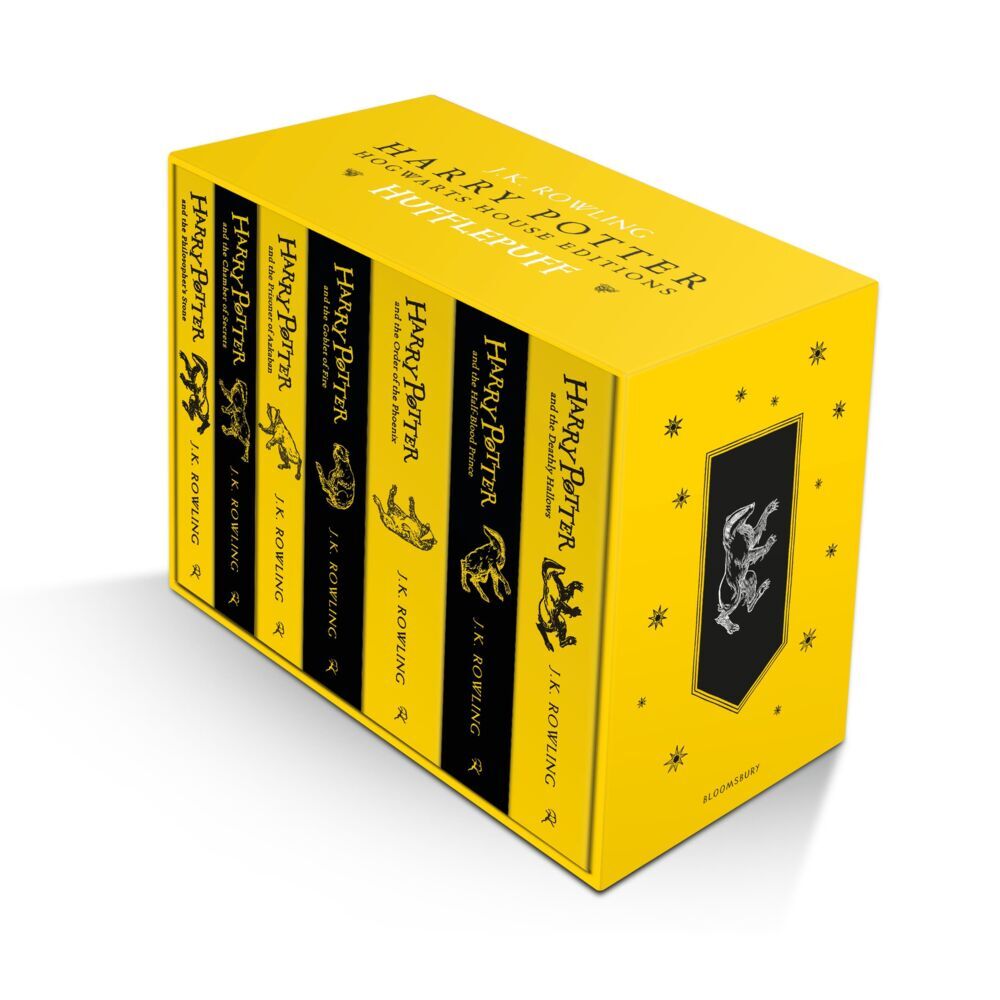 Harry Potter Hufflepuff House Editions Paperback Box Set main product photo