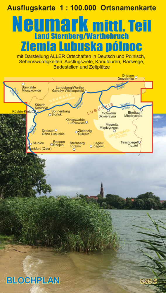Landkarte Neumark - mittlerer Teil main product photo