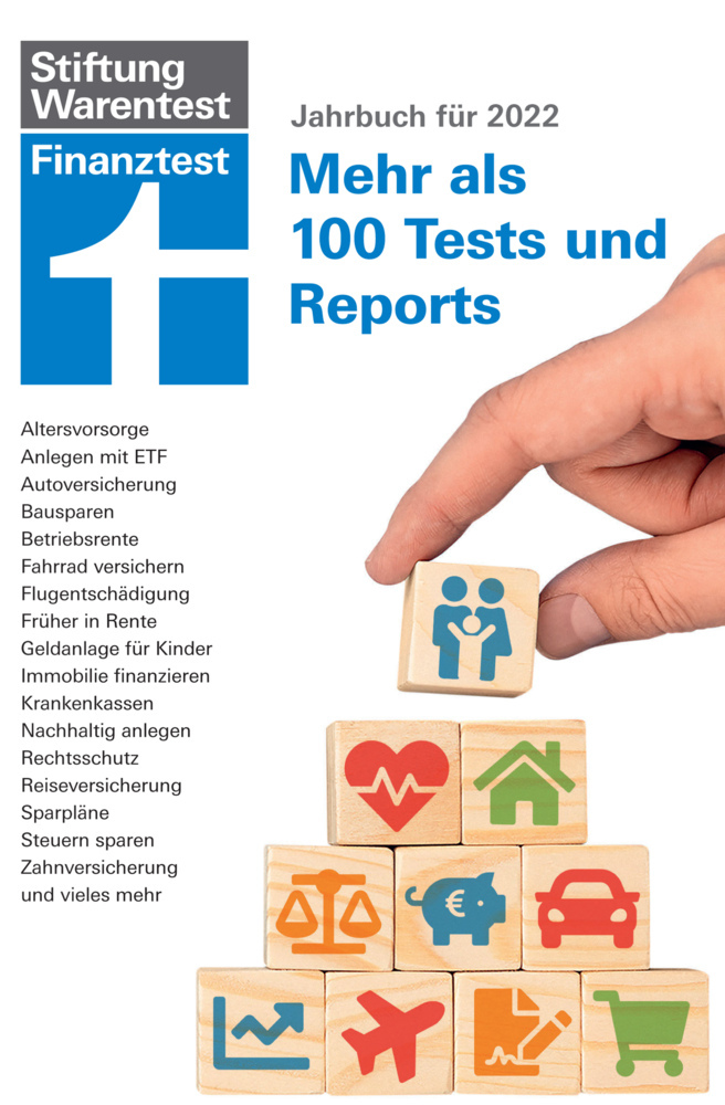 Finanztest Jahrbuch 2022 main product photo