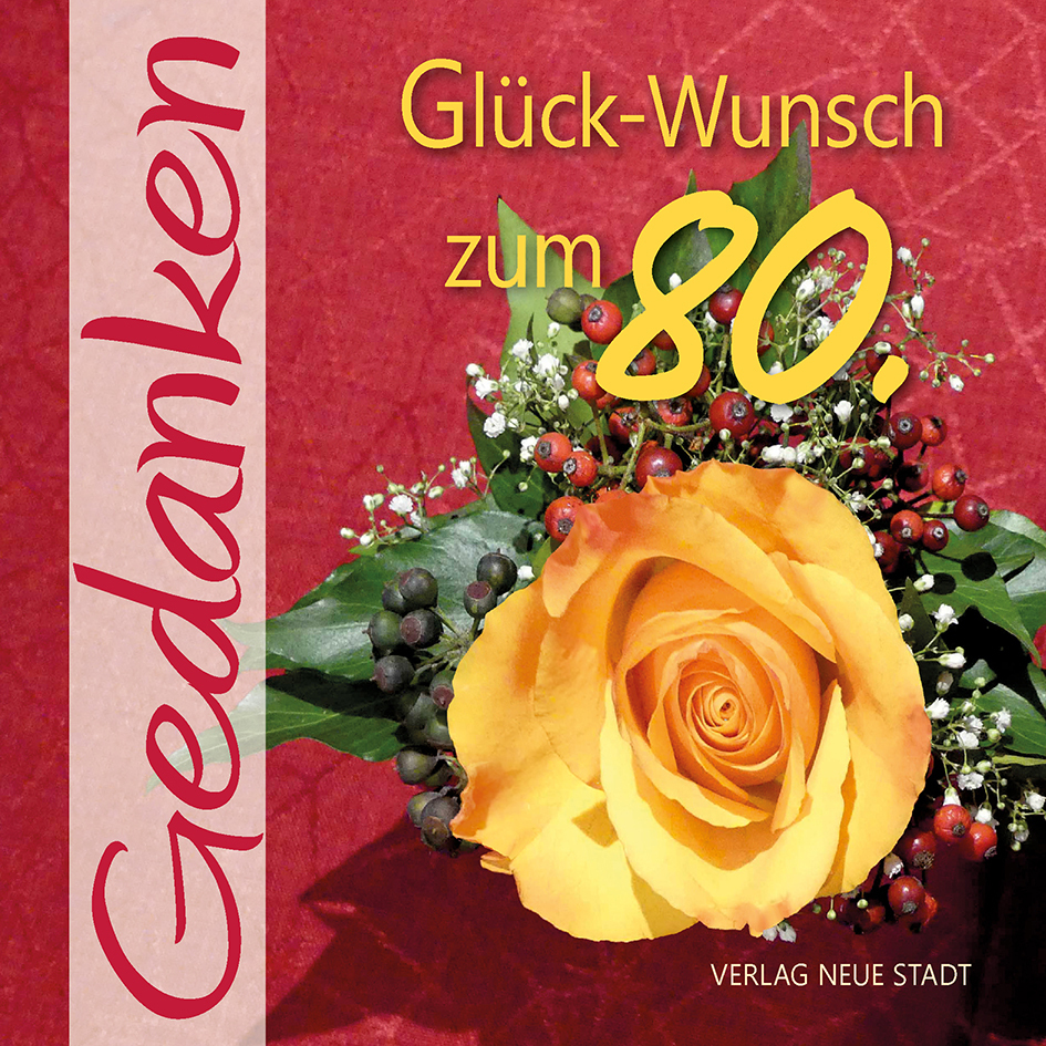 Glück-Wunsch zum 80. main product photo