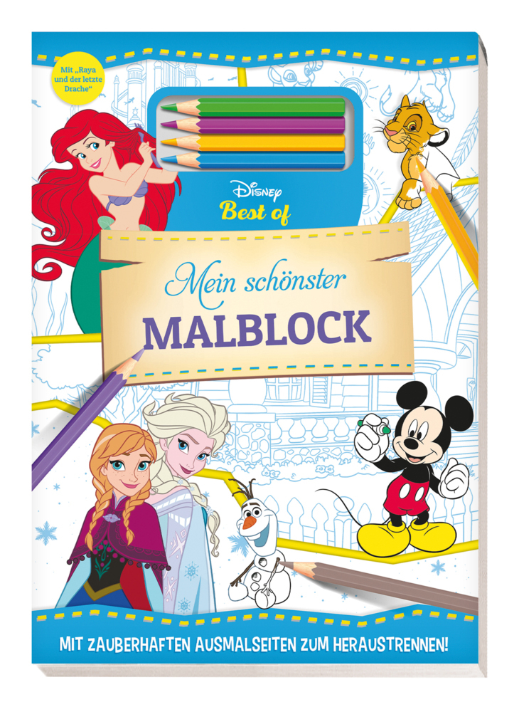 Disney Best of: Mein schönster Malblock main product photo