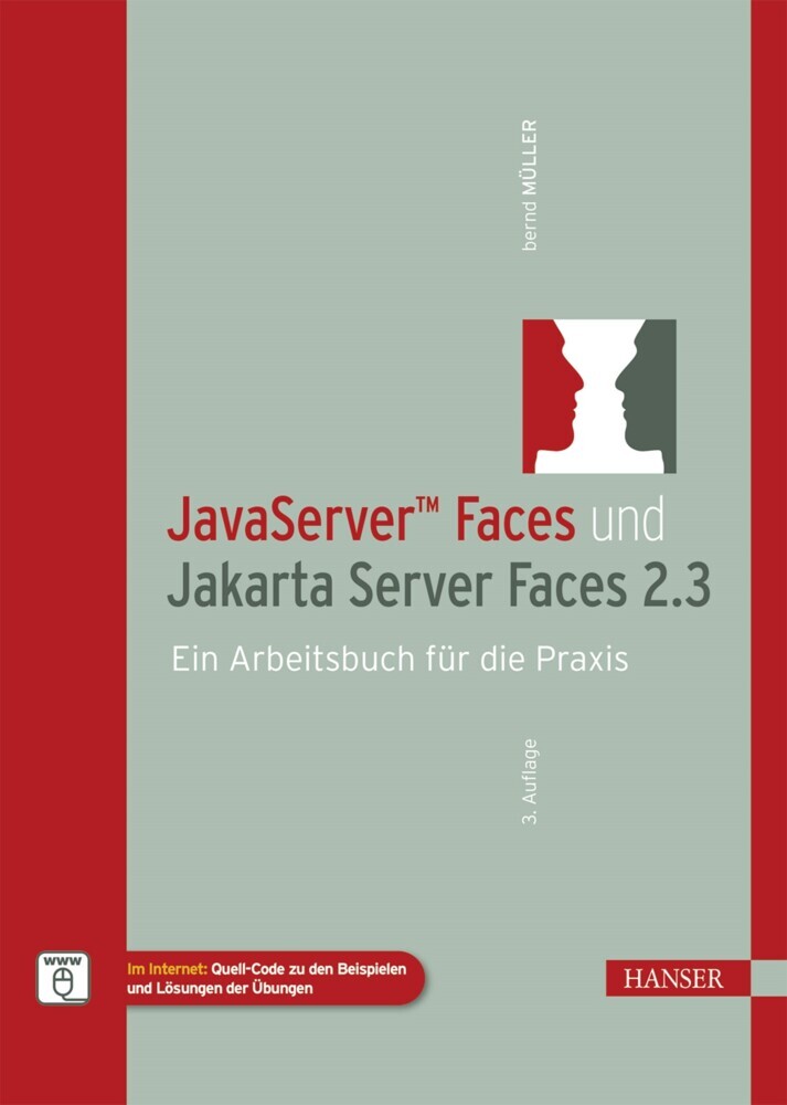 JavaServer? Faces und Jakarta Server Faces 2.3 main product photo