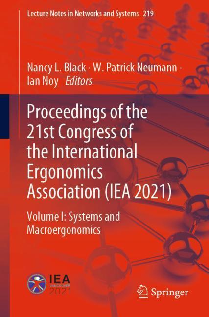 Proceedings of the 21st Congress of the International Ergonomics Association (IEA 2021) main product photo