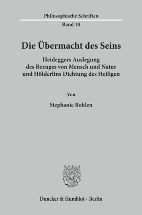 Die Übermacht des Seins.