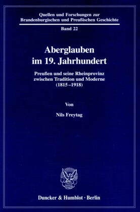 Aberglauben im 19. Jahrhundert.
