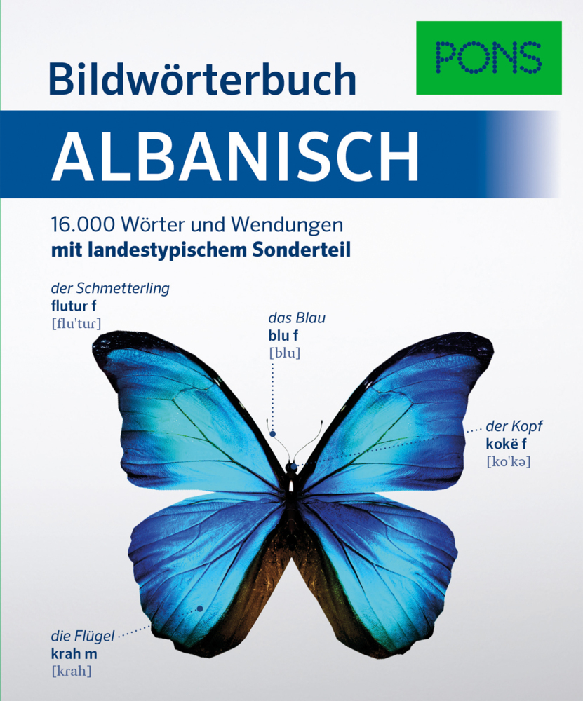 PONS Bildwörterbuch Albanisch main product photo